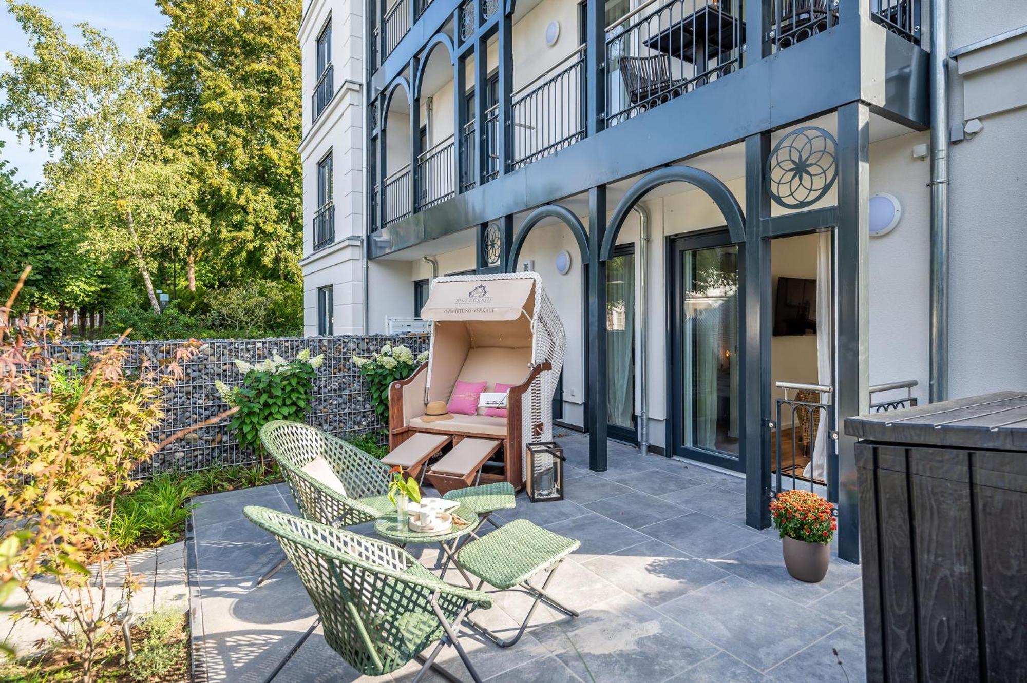 Villa Chloe - Ferienwohnung Pearl Binz Dış mekan fotoğraf